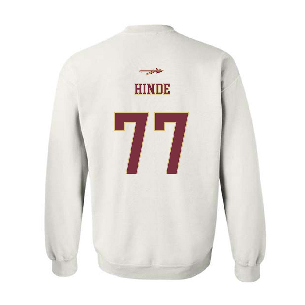 FSU - NCAA Softball : Anna Hinde - Sports Shersey Crewneck Sweatshirt-1