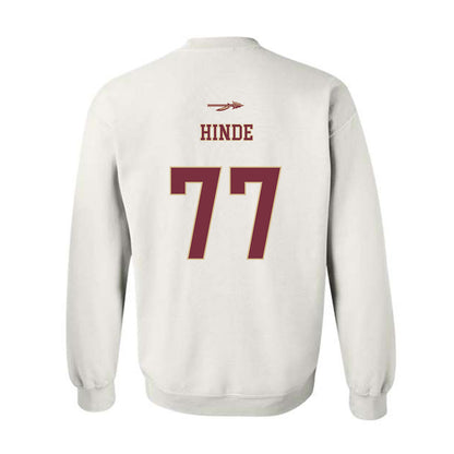 FSU - NCAA Softball : Anna Hinde - Sports Shersey Crewneck Sweatshirt-1