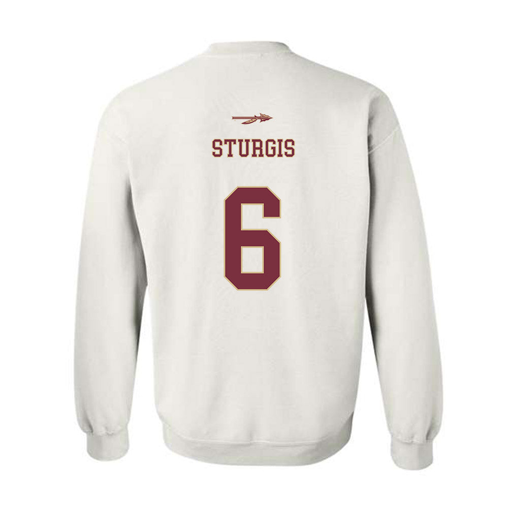 FSU - NCAA Softball : Makenna Sturgis - Sports Shersey Crewneck Sweatshirt-1