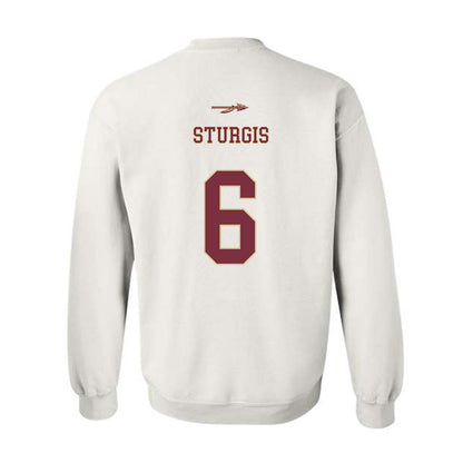 FSU - NCAA Softball : Makenna Sturgis - Sports Shersey Crewneck Sweatshirt-1
