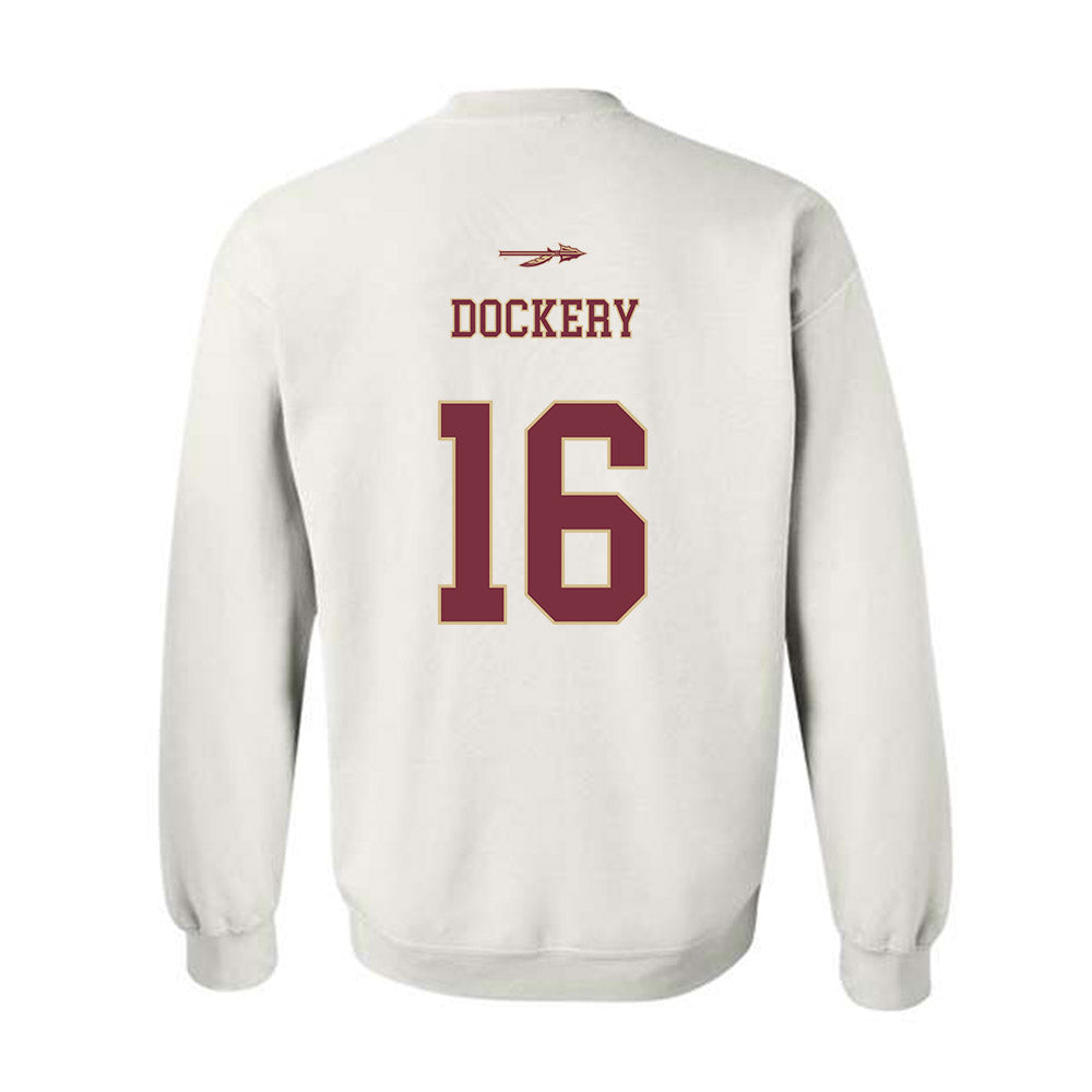 FSU - NCAA Softball : Averi Dockery - Sports Shersey Crewneck Sweatshirt-1
