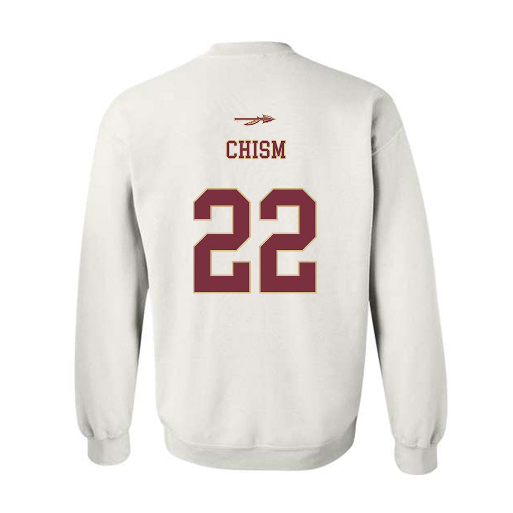 FSU - NCAA Softball : Harlie Chism - Sports Shersey Crewneck Sweatshirt-1
