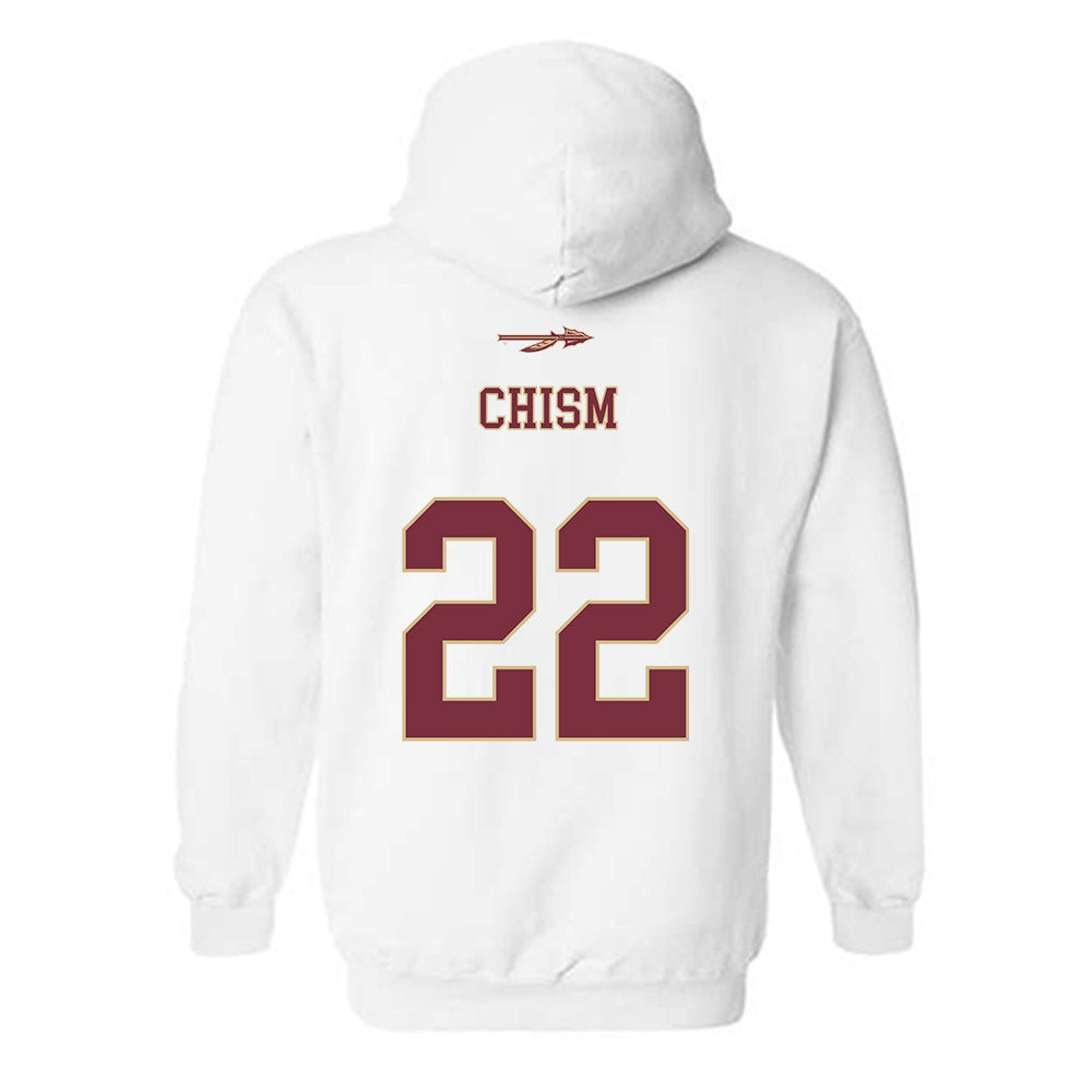 FSU - NCAA Softball : Harlie Chism - Sports Shersey Hooded Sweatshirt-1