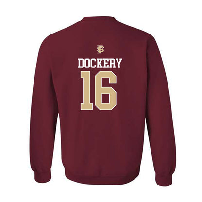 FSU - NCAA Softball : Averi Dockery - Sports Shersey Crewneck Sweatshirt-1