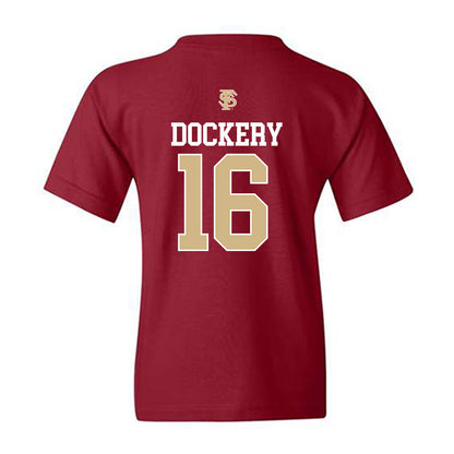 FSU - NCAA Softball : Averi Dockery - Sports Shersey Youth T-Shirt-1