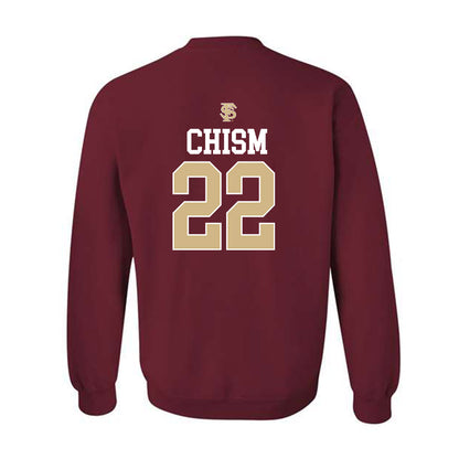 FSU - NCAA Softball : Harlie Chism - Sports Shersey Crewneck Sweatshirt-1