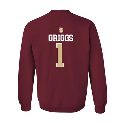 FSU - NCAA Softball : Hayley Griggs - Sports Shersey Crewneck Sweatshirt-1