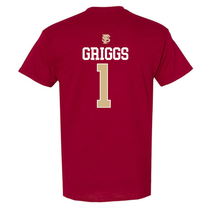 FSU - NCAA Softball : Hayley Griggs - Sports Shersey T-Shirt-1