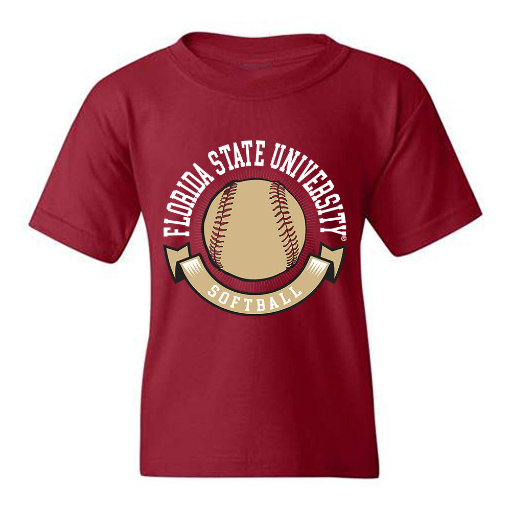 FSU - NCAA Softball : Averi Dockery - Sports Shersey Youth T-Shirt-0