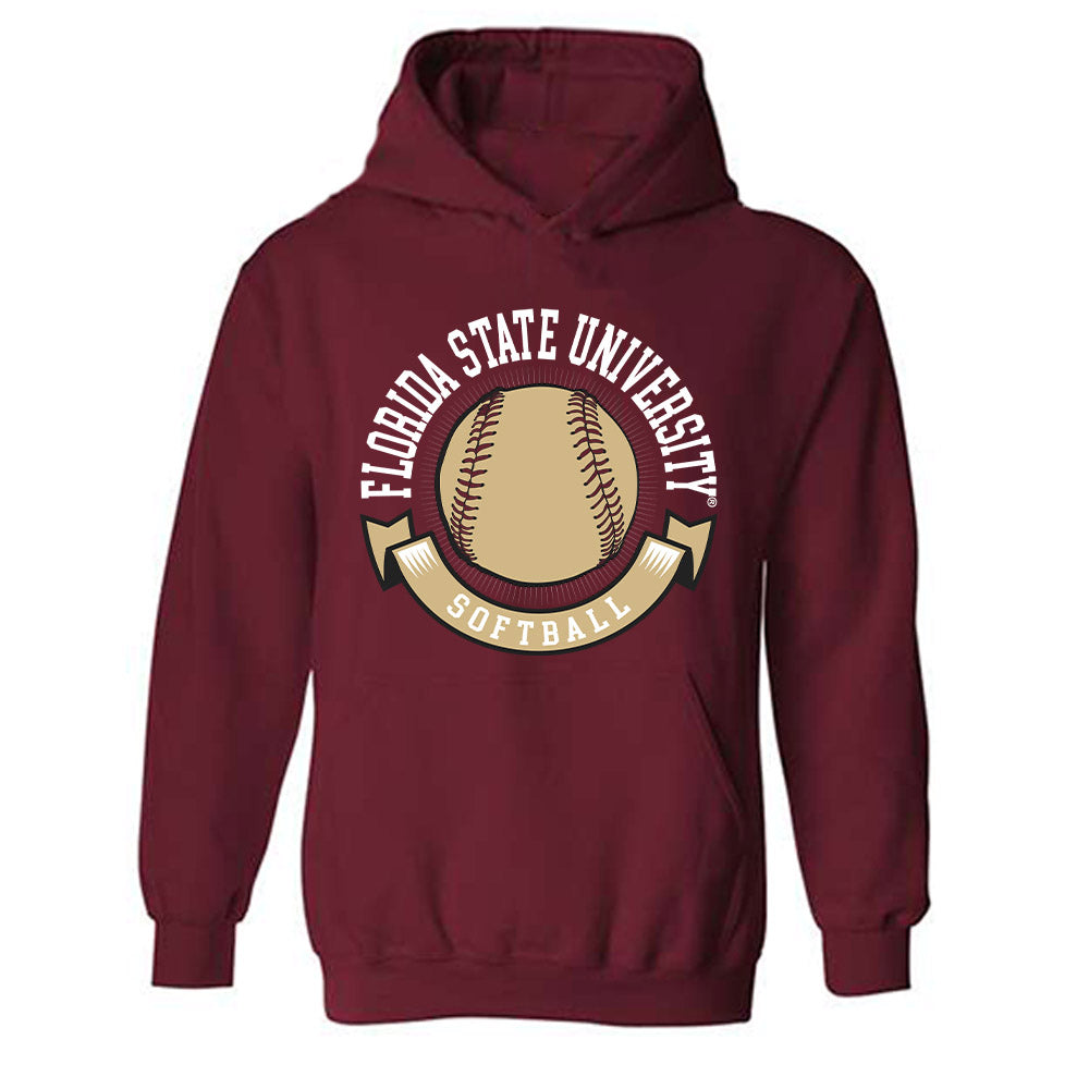 FSU - NCAA Softball : Marlee Gaskell - Sports Shersey Hooded Sweatshirt-0