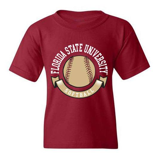 FSU - NCAA Softball : Shelby McKenzie - Sports Shersey Youth T-Shirt