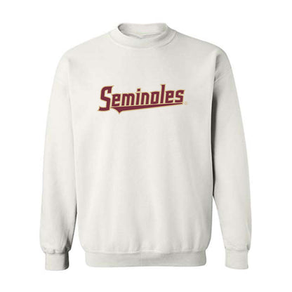 FSU - NCAA Baseball : Chase Williams - Replica Shersey Crewneck Sweatshirt-0