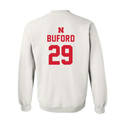 Nebraska - NCAA Football : Mario Buford - Crewneck Sweatshirt