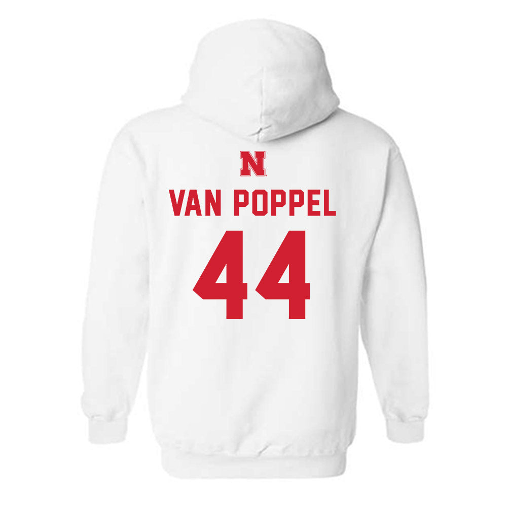 Nebraska - NCAA Football : Riley Van Poppel - Hooded Sweatshirt