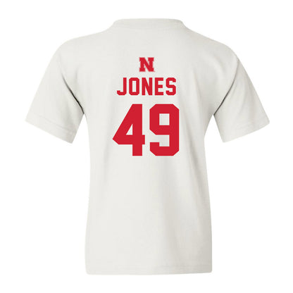 Nebraska - NCAA Football : Mason Jones - Youth T-Shirt