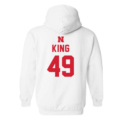 Nebraska - NCAA Football : Danny King - Sports Shersey Hooded Sweatshirt