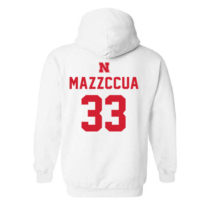 Nebraska - NCAA Football : Maurice Mazzccua - Hooded Sweatshirt