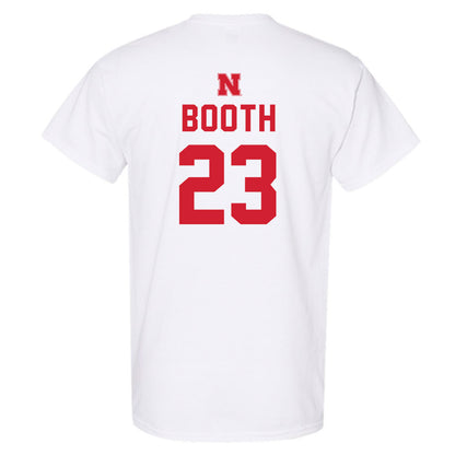 Nebraska - NCAA Football : Conor Booth - Sports Shersey T-Shirt-1