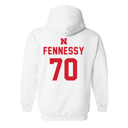 Nebraska - NCAA Football : Nolan Fennessy - Hooded Sweatshirt