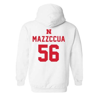 Nebraska - NCAA Football : Micah Mazzccua - Hooded Sweatshirt