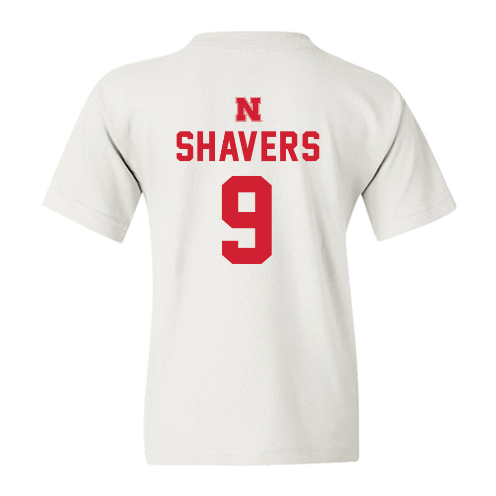 Nebraska - NCAA Football : Vincent Shavers - Sports Shersey Youth T-Shirt-1
