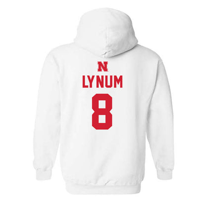 Nebraska - NCAA Football : Tamon Lynum - Sports Shersey Hooded Sweatshirt-1