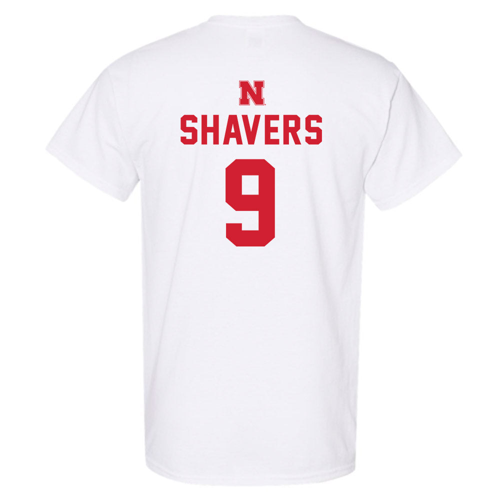 Nebraska - NCAA Football : Vincent Shavers - Sports Shersey T-Shirt-1