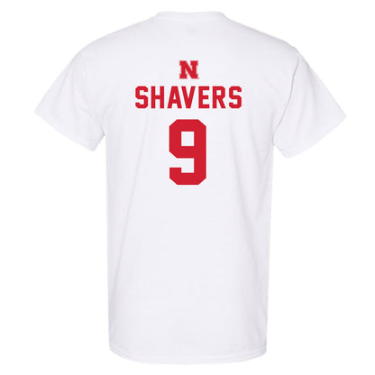 Nebraska - NCAA Football : Vincent Shavers - Sports Shersey T-Shirt-1