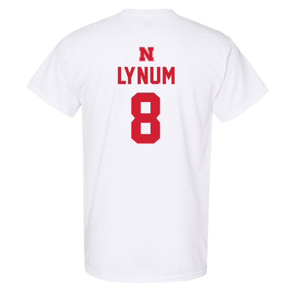 Nebraska - NCAA Football : Tamon Lynum - Sports Shersey T-Shirt-1