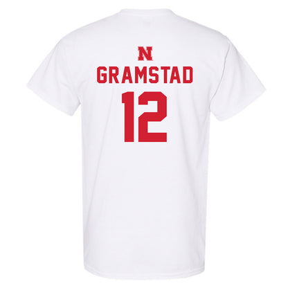 Nebraska - NCAA Football : Jalyn Gramstad - Sports Shersey T-Shirt-1