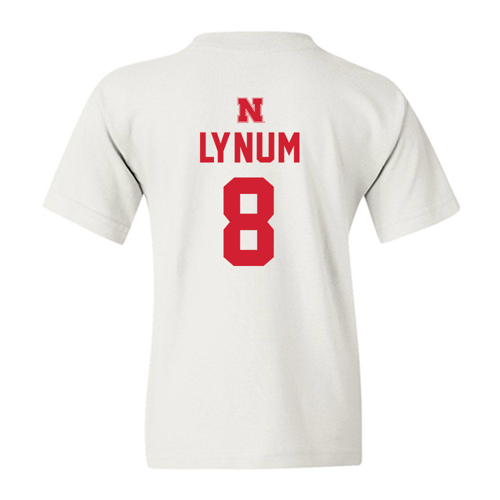 Nebraska - NCAA Football : Tamon Lynum - Sports Shersey Youth T-Shirt-1