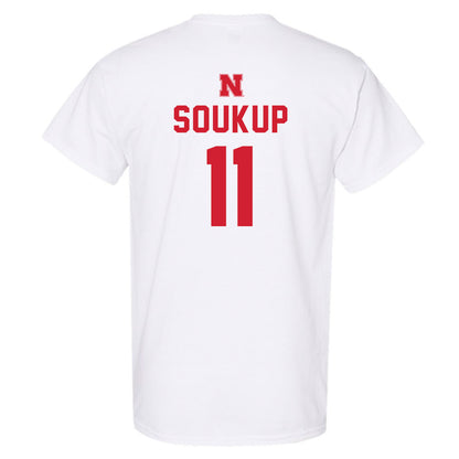 Nebraska - NCAA Football : Bode Soukup - Sports Shersey T-Shirt-1