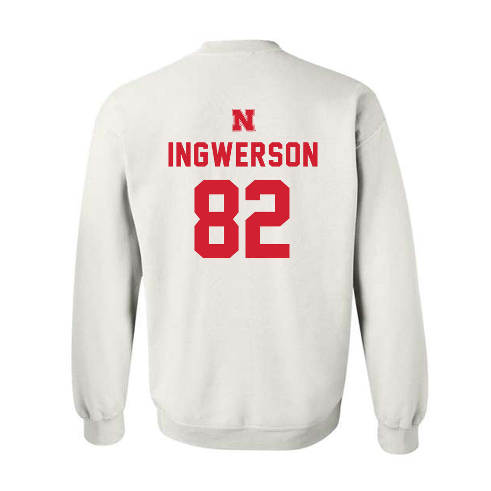 Nebraska - NCAA Football : Eric Ingwerson - Sports Shersey Crewneck Sweatshirt