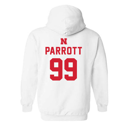 Nebraska - NCAA Football : Dylan Parrott - Sports Shersey Hooded Sweatshirt-1