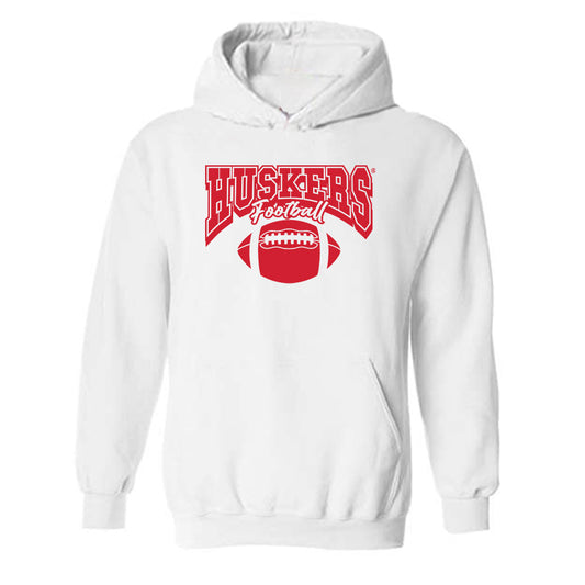 Nebraska - NCAA Football : Jake Peters - Sports Shersey Hooded Sweatshirt-0