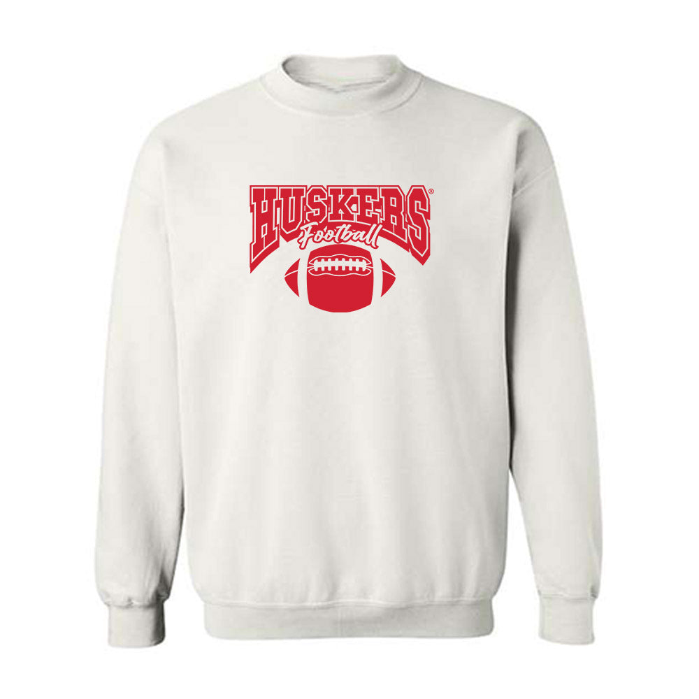 Nebraska - NCAA Football : Connor Schutt - Sports Shersey Crewneck Sweatshirt-0