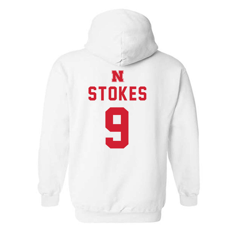Nebraska - NCAA Baseball : Rhett Stokes - Hooded Sweatshirt Sports Shersey