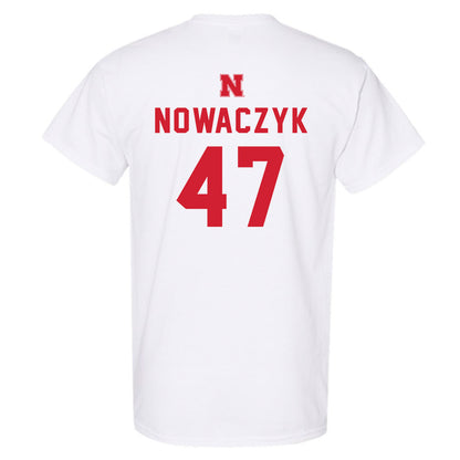 Nebraska - NCAA Baseball : Colin Nowaczyk - Sports Shersey T-Shirt-1