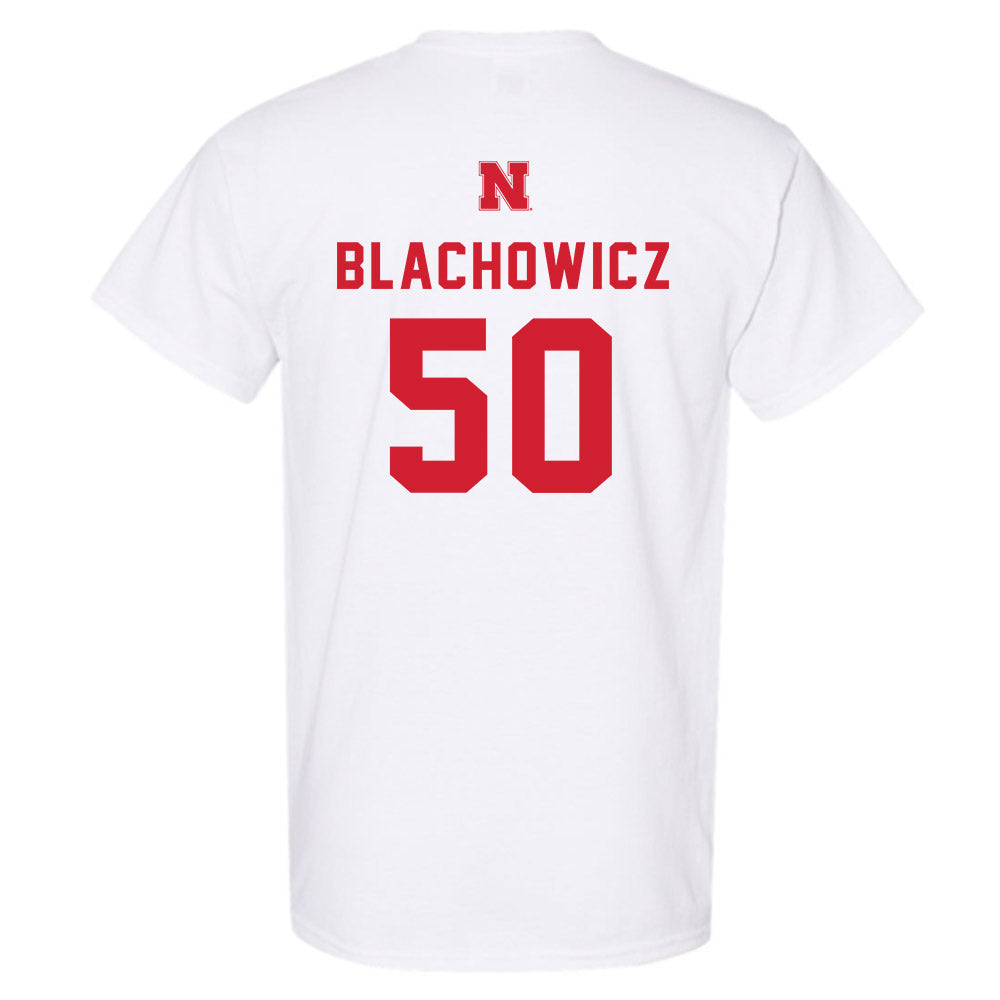 Nebraska - NCAA Baseball : Gavin Blachowicz - Sports Shersey T-Shirt-1