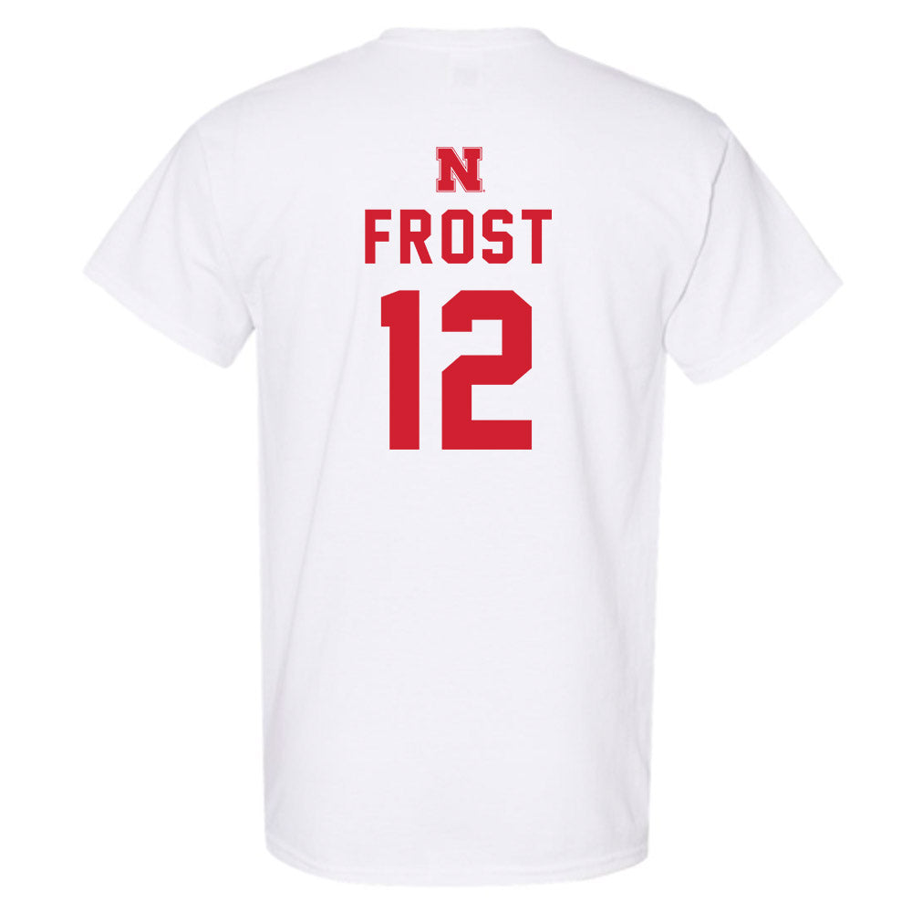 Nebraska - NCAA Baseball : Cael Frost - Sports Shersey T-Shirt-1