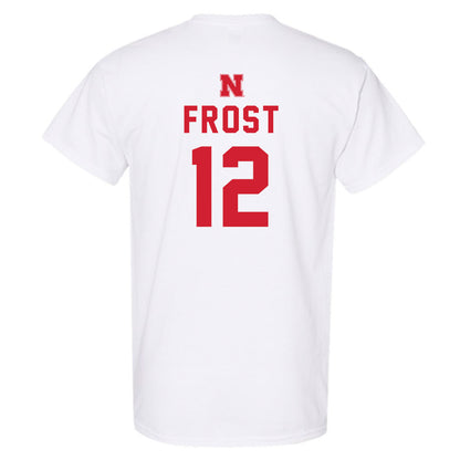 Nebraska - NCAA Baseball : Cael Frost - Sports Shersey T-Shirt-1