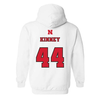 Nebraska - NCAA Softball : Kaylin Kinney - Hooded Sweatshirt Sports Shersey