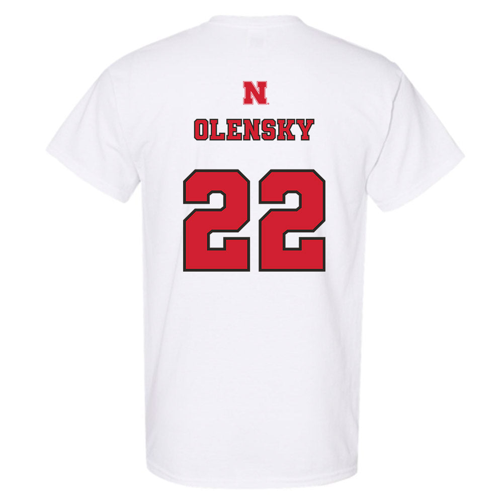 Nebraska - NCAA Softball : Caitlin Olensky - T-Shirt Sports Shersey