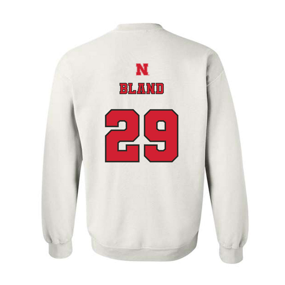 Nebraska - NCAA Softball : Samantha Bland - Crewneck Sweatshirt Sports Shersey