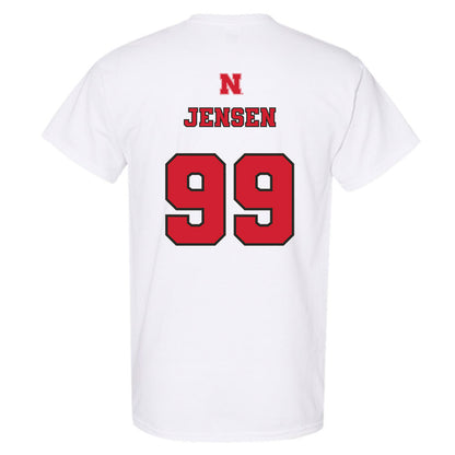Nebraska - NCAA Softball : Alexis Jensen - Sports Shersey T-Shirt-1