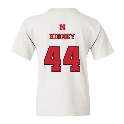 Nebraska - NCAA Softball : Kaylin Kinney - Youth T-Shirt Sports Shersey