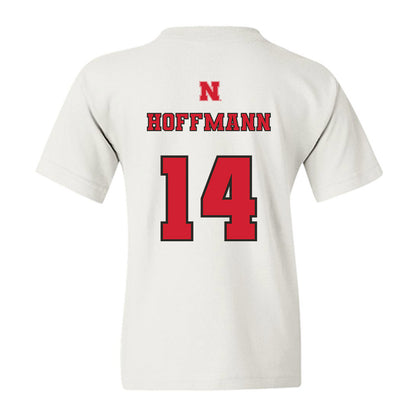 Nebraska - NCAA Softball : Kacie Hoffmann - Sports Shersey Youth T-Shirt-1