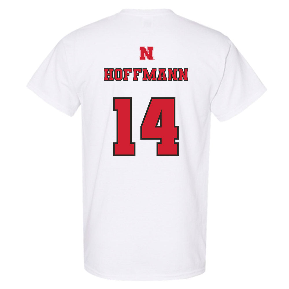 Nebraska - NCAA Softball : Kacie Hoffmann - Sports Shersey T-Shirt-1