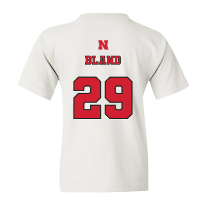 Nebraska - NCAA Softball : Samantha Bland - Youth T-Shirt Sports Shersey