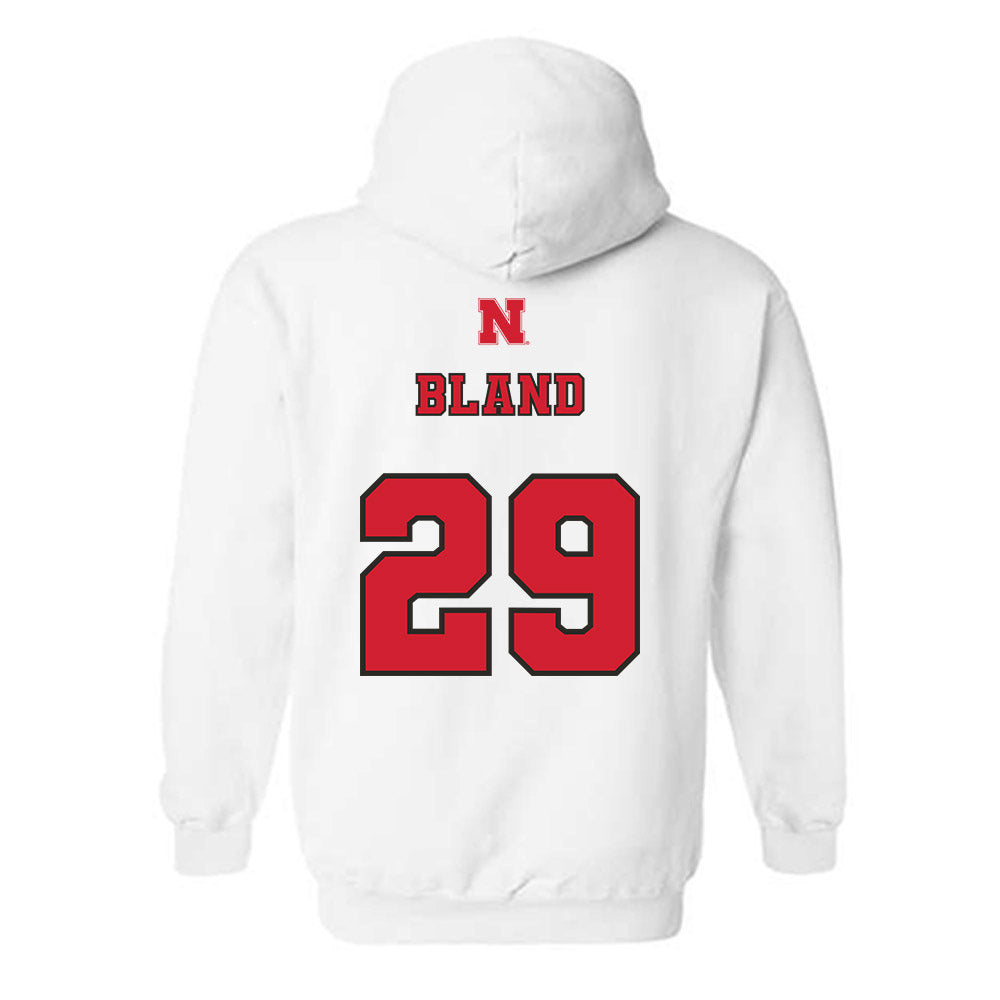 Nebraska - NCAA Softball : Samantha Bland - Hooded Sweatshirt Sports Shersey